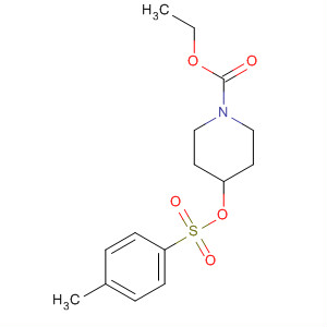 1-Piperidinecarboxylic acid, 4-[[(4-methylphenyl)sulfonyl]oxy]-, ethylester