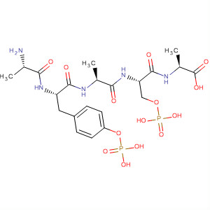 L-Alanine,N-[N-[N-(N-L-alanyl-O-phosphono-L-tyrosyl)-L-alanyl]-O-phosphono-L-seryl]-