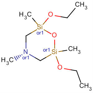 1-Oxa-4-aza-2,6-disilacyclohexane, 2,6-diethoxy-2,4,6-trimethyl-, cis-