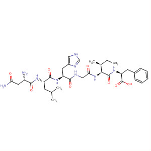 L-Phenylalanine,N-[N-[N-[N-(N-L-asparaginyl-L-leucyl)-L-histidyl]glycyl]-L-isoleucyl]-