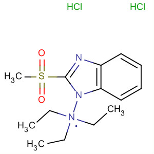 1H-Benzimidazole-1-ethanamine, N,N-diethyl-2-(methylsulfonyl)-,dihydrochloride
