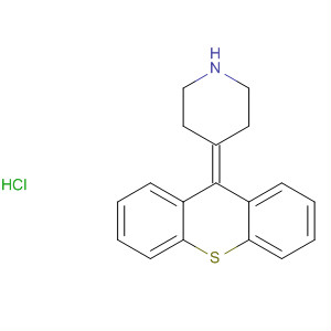 Piperidine, 4-(9H-thioxanthen-9-ylidene)-, hydrochloride