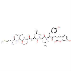 L-Tyrosine,N-[N-[N-[N-[N-(N-L-methionyl-L-valyl)-L-seryl]-L-leucyl]-L-leucyl]-L-tyrosyl]-