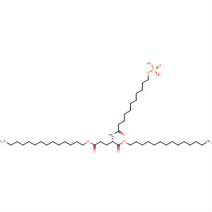 L-Glutamic acid, N-[1-oxo-11-(phosphonooxy)undecyl]-, 1,5-ditetradecylester