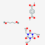 Butane-1,4-diol;dimethyl Benzene-1,4-dicarboxylate;1,3,5-tris(oxiran-2-ylmethyl)-1,3,5-triazinane-2,4,6-trione