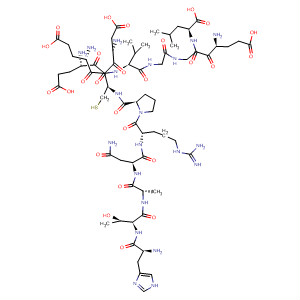 L-Leucine,L-histidyl-L-threonyl-L-alanyl-L-asparaginyl-L-arginyl-L-prolyl-L-a-glutamyl-L-a-aspartyl-L-a-glutamyl-L-cysteinyl-L-valylglycyl-L-a-glutamylglycyl-