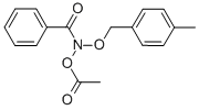 N-(Acetyloxy)-N-((4-methylphenyl)methoxy)benzamide