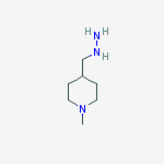 1-((1-methylpiperidin-4-yl)methyl)hydrazine
