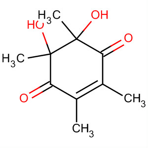 2-Cyclohexene-1,4-dione, 5,6-dihydroxy-2,3,5,6-tetramethyl-