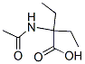 Butanoic  acid,  2-(acetylamino)-2-ethyl-