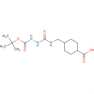 Hydrazinecarboxylic acid,2-[[[(4-carboxycyclohexyl)methyl]amino]carbonyl]-, 1-(1,1-dimethylethyl)ester, trans-