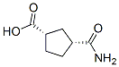 CYCLOPENTANECARBOXYLIC ACID 3-(AMINOCARBONYL)-,(1S-CIS)-