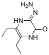 2(1H)-Pyrazinone,5,6-diethyl-3-hydrazinyl-