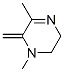 PYRAZINE,1,2,5,6-TETRAHYDRO-1,3-DIMETHYL-2-METHYLENE-