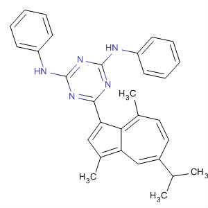 1,3,5-Triazine-2,4-diamine,6-[3,8-dimethyl-5-(1-methylethyl)-1-azulenyl]-N,N'-diphenyl-