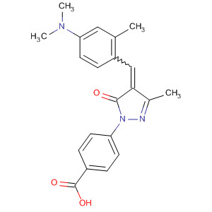 Benzoic acid,4-[4-[[4-(dimethylamino)-2-methylphenyl]methylene]-4,5-dihydro-3-methyl-5-oxo-1H-pyrazol-1-yl]-