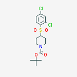 4-(2,4-Dichloro-benzenesulfonyl)-piperidine-1-carboxylic acid tert-butyl ester