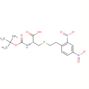 L-Cysteine,N-[(1,1-dimethylethoxy)carbonyl]-S-[2-(2,4-dinitrophenyl)ethyl]-