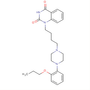 2,4(1H,3H)-Quinazolinedione,1-[4-[4-(2-propoxyphenyl)-1-piperazinyl]butyl]-