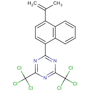 1,3,5-Triazine,2-[4-(1-methylethenyl)-1-naphthalenyl]-4,6-bis(trichloromethyl)-