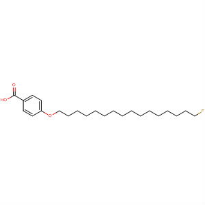 Benzoic acid, 4-[(16-fluorohexadecyl)oxy]-