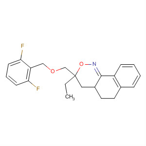 3H-Naphth[1,2-c][1,2]oxazine,3-[[(2,6-difluorophenyl)methoxy]methyl]-3-ethyl-4,4a,5,6-tetrahydro-