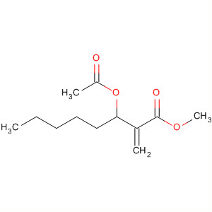 Octanoic acid, 3-(acetyloxy)-2-methylene-, methyl ester