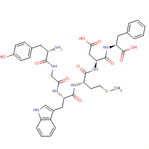 L-Phenylalanine,N-[N-[N-[N-(N-L-tyrosylglycyl)-L-tryptophyl]-L-methionyl]-L-a-aspartyl]-