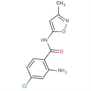 Benzamide, 2-amino-4-chloro-N-(3-methyl-5-isoxazolyl)-