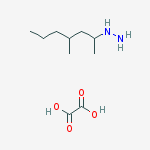 4-methylheptan-2-ylhydrazine;oxalic Acid