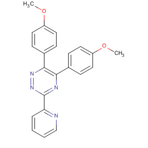 1,2,4-Triazine, 5,6-bis(4-methoxyphenyl)-3-(2-pyridinyl)-