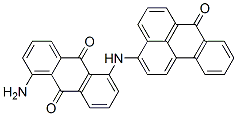 1-amino-5-[(7-oxo-7H-benz[de]anthracen-3-yl)amino]anthraquinone