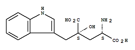 L-Glutamicacid, 4-hydroxy-4-(1H-indol-3-ylmethyl)-, (S)-