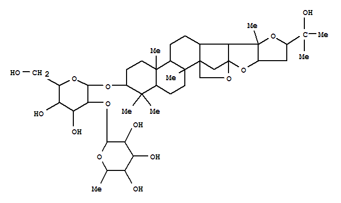 6b,8a-Methano-7H-furo[2',3':4,5]furo[2,3-b]phenanthro[2,1-d]pyran,b-D-galactopyranoside deriv.