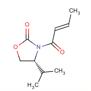 2-Oxazolidinone, 4-(1-methylethyl)-3-[(2E)-1-oxo-2-butenyl]-, (4R)-