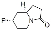 3(2H)-INDOLIZINONE,7-FLUOROHEXAHYDRO-,CIS-