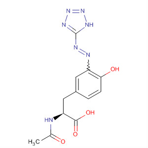 Tyrosine, N-acetyl-3-(1H-tetrazol-5-ylazo)-