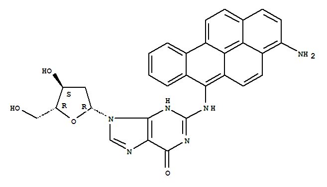 6-(deoxyguanosin-N(2)-yl)-3-aminobenzo(a)pyrene