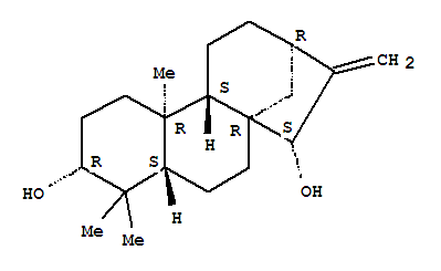 1H-2,10a-Ethanophenanthrene,kaur-16-ene-3,15-diol deriv.