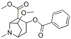 methyl 3-benzoyloxy-7-methoxy-8-methyl-8-azabicyclo(3.2.1)octane-2-carboxylate