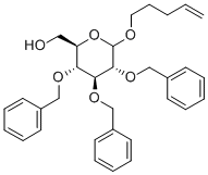 PENT-4-ENYL-2,3,4-TRI-O-BENZYL-D-GLUCO PYRANOSIDE