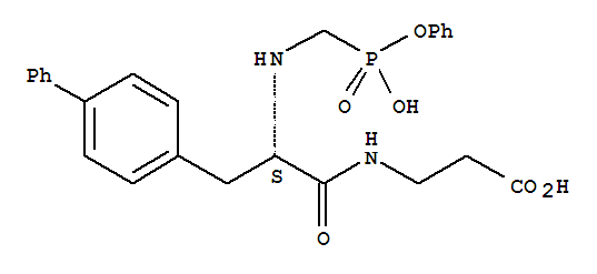 b-Alanine, N-[3-[1,1'-biphenyl]-4-yl-N-[(hydroxyphenoxyphosphinyl)methyl]-L-alanyl]-