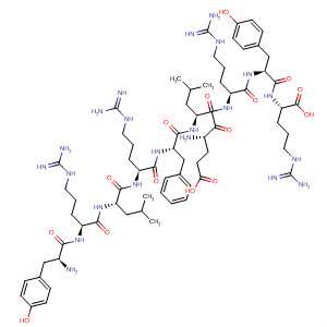 L-Arginine,L-tyrosyl-L-arginyl-L-leucyl-L-arginyl-L-phenylalanyl-L-a-glutamyl-L-leucyl-L-arginyl-L-tyrosyl-
