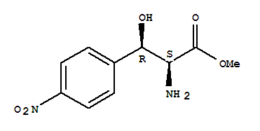 Methyl threo-beta-hydroxy-4-nitro-3-phenyl-DL-alaninate