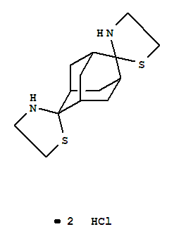 dispiro[1,3-thiazolidine-2,2'-tricyclo[3.3.1.1~3,7~]decane-6',2''-[1,3]thiazolidine] dihydrochloride