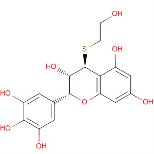 2H-1-Benzopyran-3,5,7-triol,3,4-dihydro-4-[(2-hydroxyethyl)thio]-2-(3,4,5-trihydroxyphenyl)-,(2R,3S,4S)-