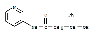 3-hydroxy-3-phenyl-N-(pyridin-3-yl)propanamide