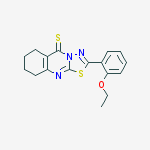 2-(2-ethoxyphenyl)-6,7,8,9-tetrahydro-5H-[1,3,4]thiadiazolo[2,3-b]quinazoline-5-thione