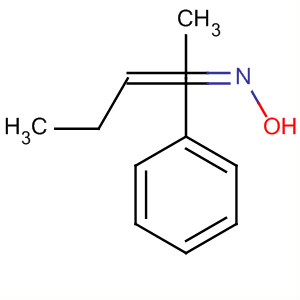 Benzeneacetaldehyde, a-propylidene-, oxime