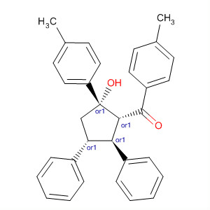 Methanone,[(1R,2S,4R,5S)-2-hydroxy-2-(4-methylphenyl)-4,5-diphenylcyclopentyl](4-methylphenyl)-, rel-
